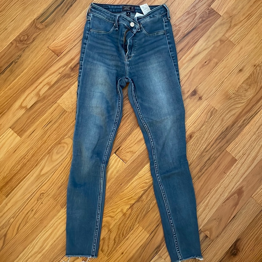 Abercrombie high rise jeggings size 26